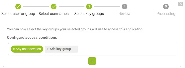 Access configuration